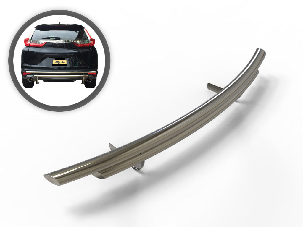 Vanguard Stainless Steel Rear Guards Rear Bumper Guards Bumper Guard for 2017-2024 honda cr-v nan
