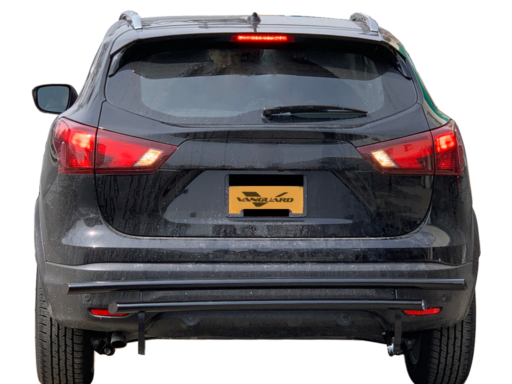 Vanguard Black Powdercoat Rear Guards Rear Bumper Guards Bumper Guard for 2021-2024 nissan rogue