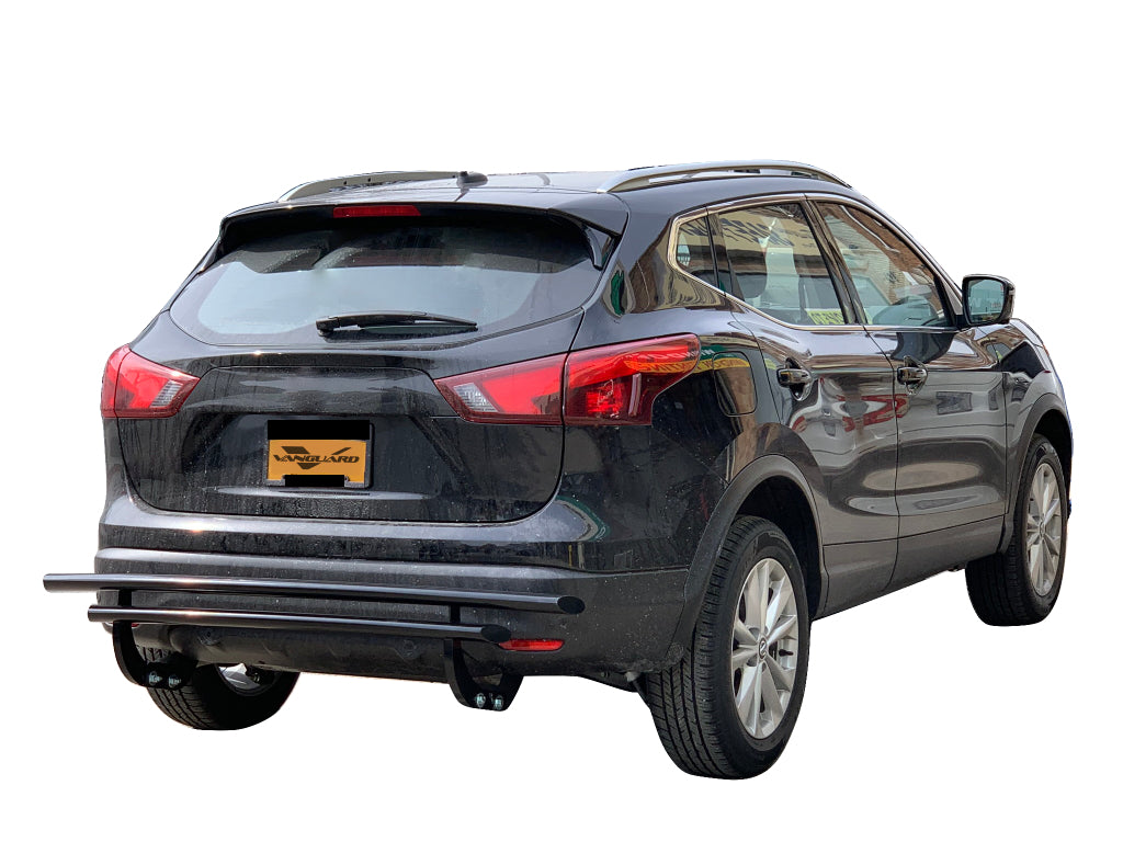 Vanguard Black Powdercoat Rear Guards Rear Bumper Guards Bumper Guard for 2022-2024 mitsubishi outlander