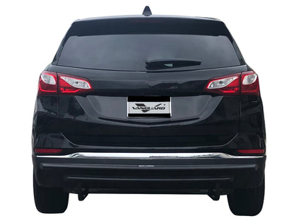 Vanguard Black Powdercoat Rear Guards Rear Bumper Guards Bumper Guard for 2018-2024 chevrolet equinox