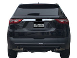 Vanguard Black Powdercoat Rear Guards Rear Bumper Guards Bumper Guard for 2018-2023 chevrolet traverse