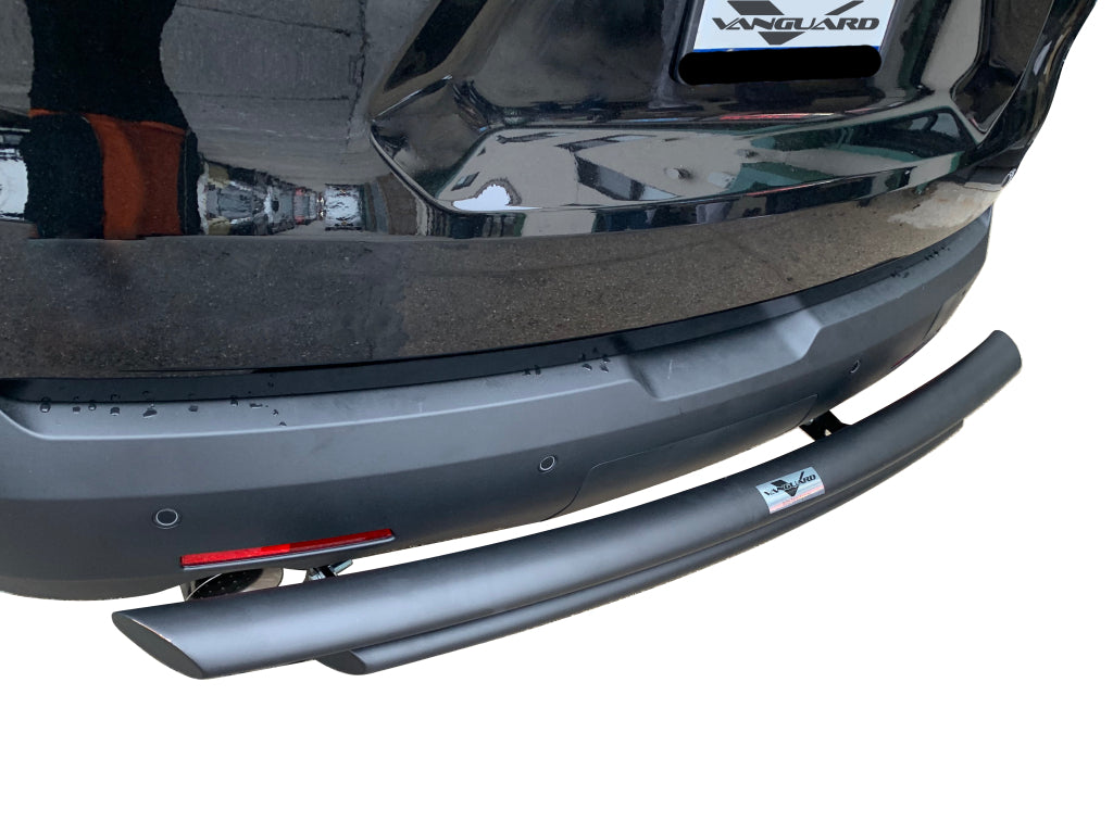 Vanguard Black Powdercoat Rear Guards Rear Bumper Guards Bumper Guard for 2018-2023 chevrolet traverse