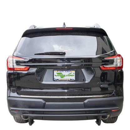 Vanguard Black Powdercoat Rear Guards Rear Bumper Guards Bumper Guard for 2019-2024 subaru ascent nan
