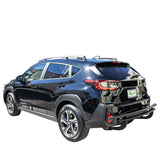 Vanguard Black Powdercoat Rear Guards Rear Bumper Guards Bumper Guard for 2019-2024 subaru crosstrek
