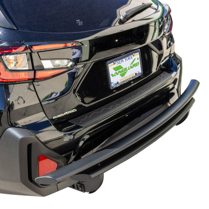 Vanguard Black Powdercoat Rear Guards Rear Bumper Guards Bumper Guard for 2019-2024 subaru crosstrek