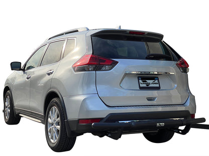 Vanguard Black Powdercoat Rear Guards Rear Bumper Guards Bumper Guard for 2021-2024 nissan rogue