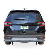 Vanguard Black Powdercoat Rear Guards Rear Bumper Guards Bumper Guard for 2023-2024 honda pilot