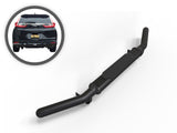 Vanguard Black Powdercoat Rear Guards Rear Bumper Guards Bumper Guard for 2017-2024 honda cr-v nan