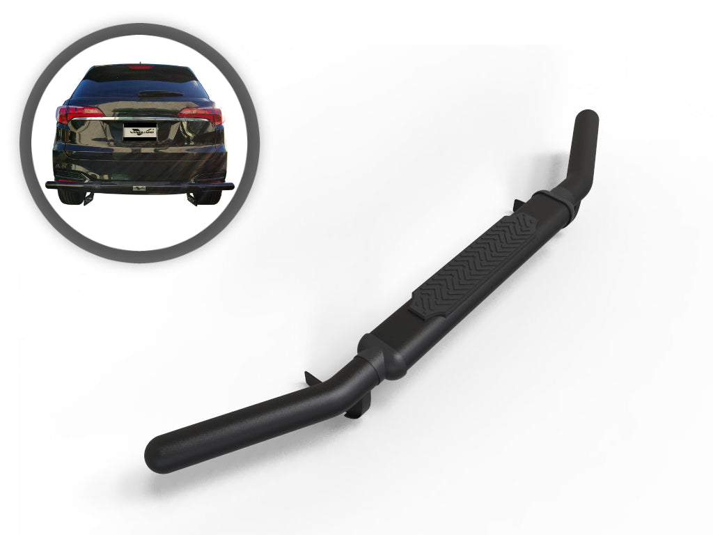 Vanguard Black Powdercoat Rear Guards Rear Bumper Guards Bumper Guard for 2013-2017 honda accord nan