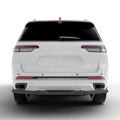 Vanguard Black Powdercoat Rear Guards Rear Bumper Guards Bumper Guard for 2022-2024 jeep grand cherokee