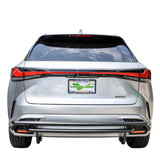 Vanguard Black Powdercoat Rear Guards Rear Bumper Guards Bumper Guard for 2023-2024 lexus rx350