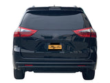 Vanguard Black Powdercoat Rear Guards Rear Bumper Guards Bumper Guard for 1999-2017 honda odyssey