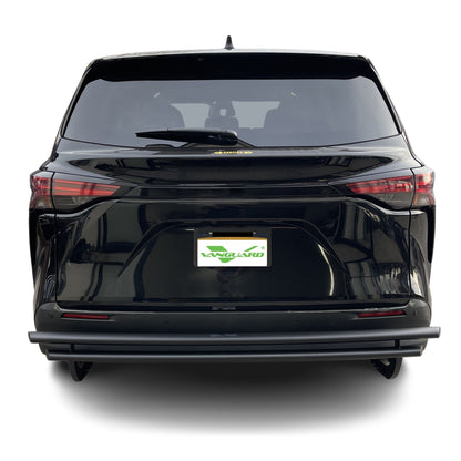 Vanguard Black Powdercoat Rear Guards Rear Bumper Guards Bumper Guard for 2021-2025 toyota sienna