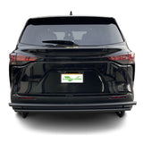 Vanguard Black Powdercoat Rear Guards Rear Bumper Guards Bumper Guard for 2021-2025 toyota sienna