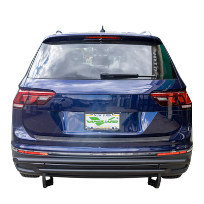 Vanguard Black Powdercoat Rear Guards Rear Bumper Guards Bumper Guard for 2018-2024 volkswagen tiguan
