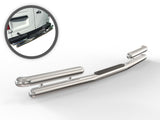 Vanguard Stainless Steel Rear Guards Rear Bumper Guards Bumper Guard for 2012-2021 nissan nv2500 nan