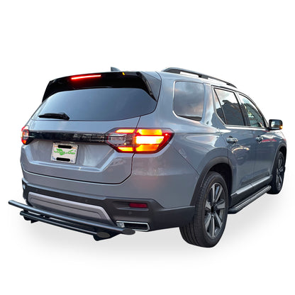 Vanguard Black Powdercoat Rear Guards Rear Bumper Guards Bumper Guard for 2023-2024 honda pilot