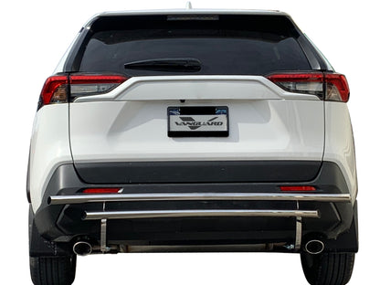 Vanguard Stainless Steel Rear Guards Rear Bumper Guards Bumper Guard for 2022-2024 lexus nx450h+