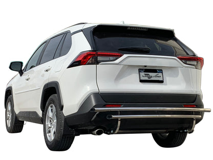 Vanguard Stainless Steel Rear Guards Rear Bumper Guards Bumper Guard for 2022-2024 lexus nx350h