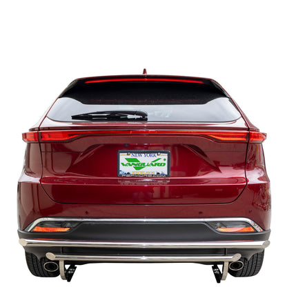 Vanguard Stainless Steel Rear Guards Rear Bumper Guards Bumper Guard for 2021-2024 toyota venza