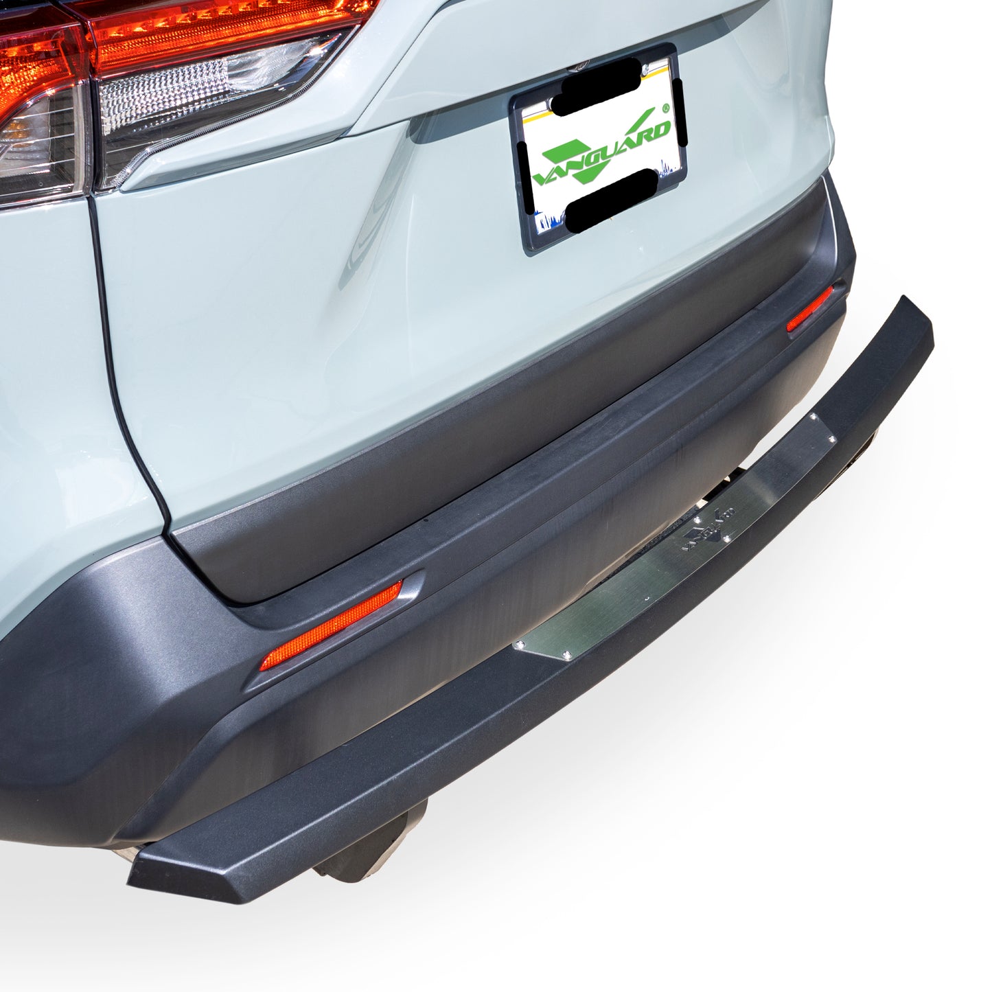 Vanguard Black Powdercoat Rear Guards Rear Bumper Guards Bumper Guard for 2019-2024 toyota rav4 nan