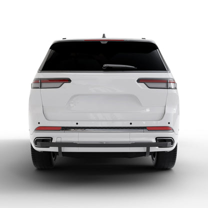 Vanguard Black Powdercoat Rear Guards Rear Bumper Guards Bumper Guard for 2023-2024 honda pilot
