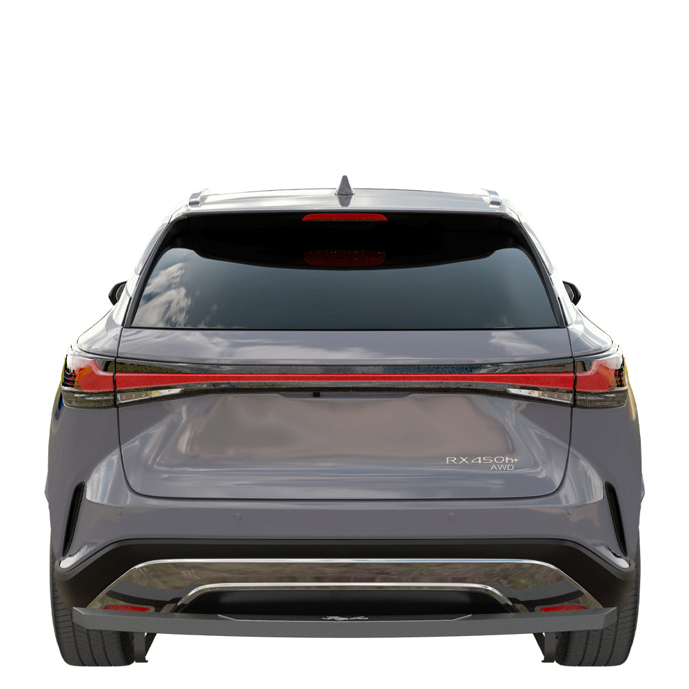 Vanguard Black Powdercoat Rear Guards Rear Bumper Guards Bumper Guard for 2023-2025 lexus rx350h