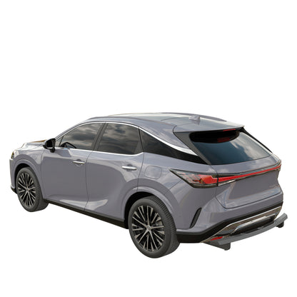Vanguard Black Powdercoat Rear Guards Rear Bumper Guards Bumper Guard for 2023-2025 lexus rx350