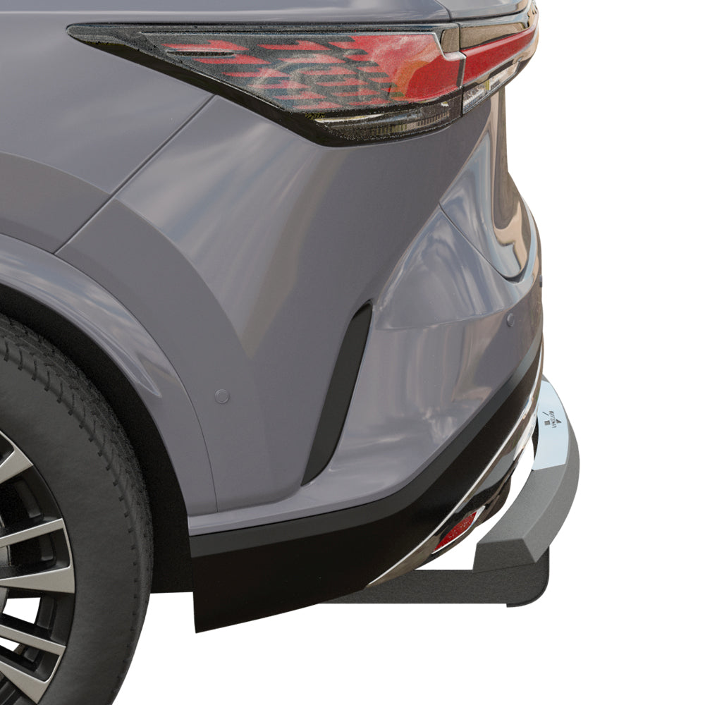 Vanguard Black Powdercoat Rear Guards Rear Bumper Guards Bumper Guard for 2023-2025 lexus rx350