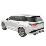 Vanguard Black Powdercoat Rear Guards Rear Bumper Guards Bumper Guard for 2024-2025 toyota grand highlander
