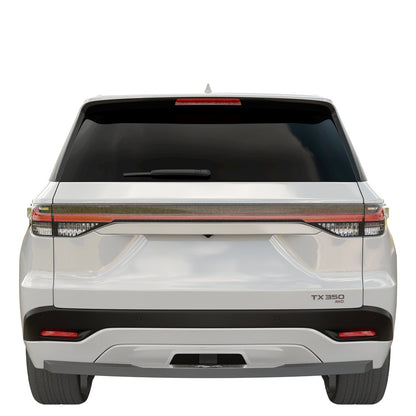 Vanguard Black Powdercoat Rear Guards Rear Bumper Guards Bumper Guard for 2024-2025 toyota grand highlander