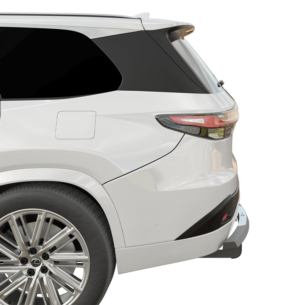 Vanguard Black Powdercoat Rear Guards Rear Bumper Guards Bumper Guard for 2024-2025 lexus tx350