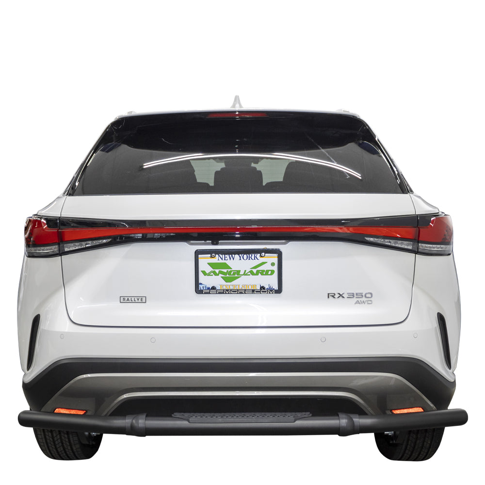 Vanguard Black Powdercoat Rear Guards Rear Bumper Guards Bumper Guard for 2023-2025 lexus rx350
