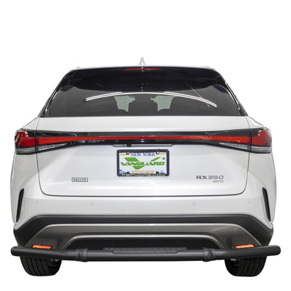 Vanguard Black Powdercoat Rear Guards Rear Bumper Guards Bumper Guard for 2023-2025 lexus rx500h