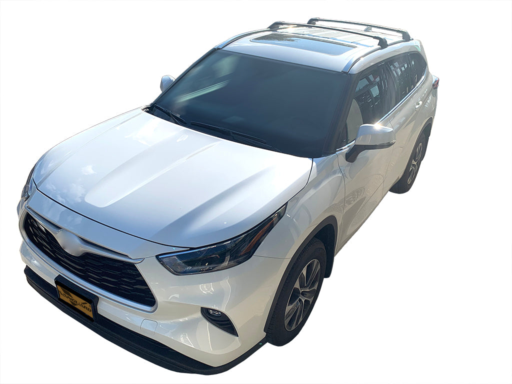 Vanguard Black Powdercoat Roof & Hitch Accessories Roof Racks Roof Rack for 2020-2024 toyota highlander