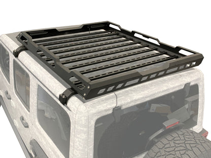 Vanguard Black Powdercoat Roof & Hitch Accessories Roof Racks Roof Rack for 2018-2025 jeep wrangler