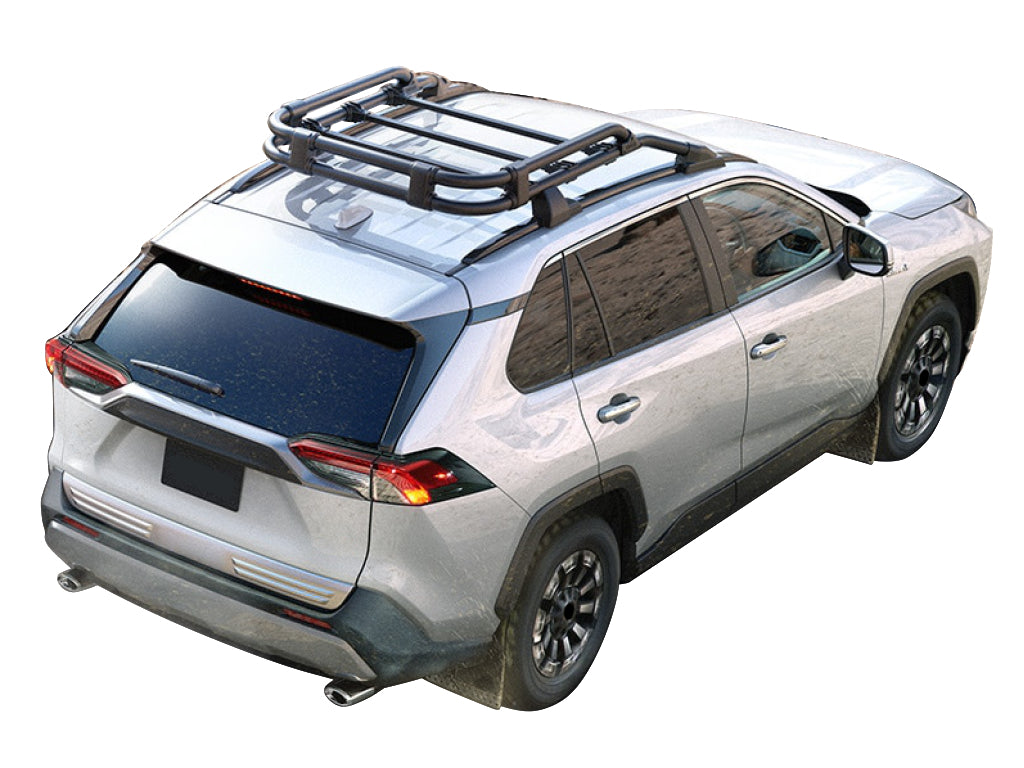 Vanguard Black Powdercoat Roof & Hitch Accessories Roof Racks Roof Rack for 2019-2024 toyota rav4