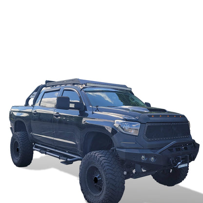 Vanguard Black Powdercoat Roof & Hitch Accessories Roof Racks Roof Rack for 2007-2021 toyota tundra