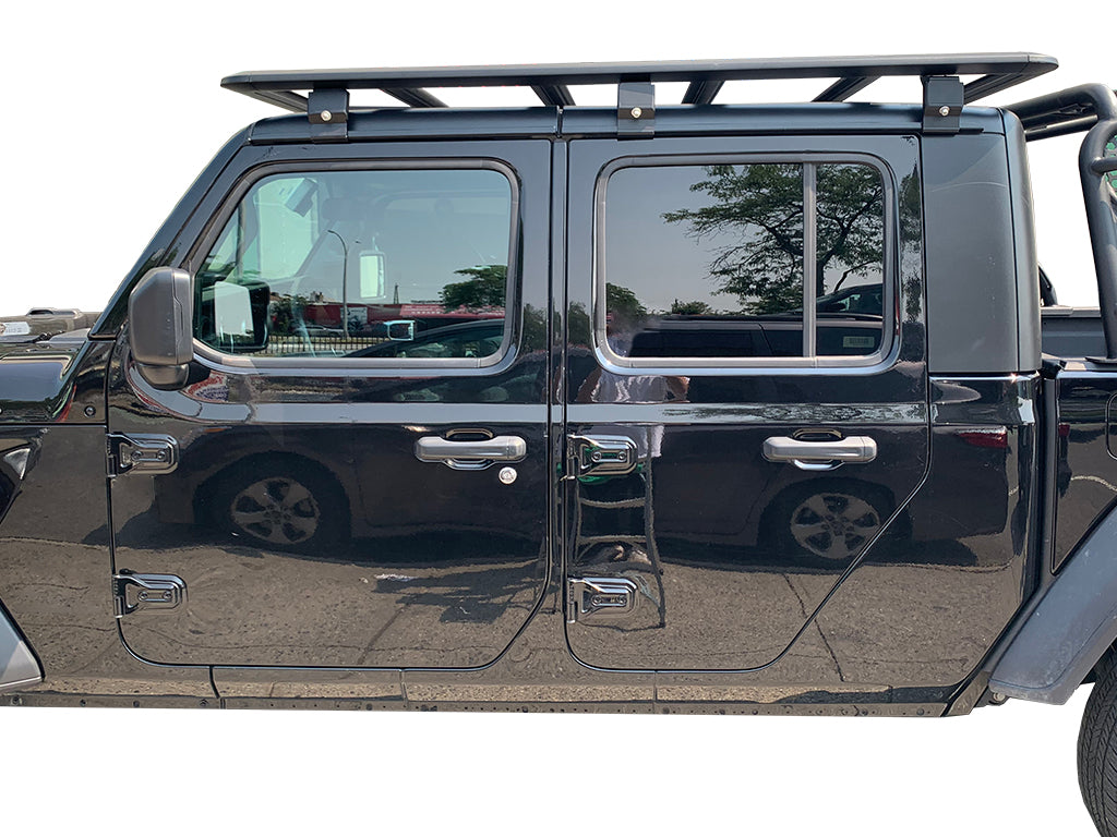 Vanguard Black Powdercoat Roof & Hitch Accessories Roof Racks Roof Rack for 2020-2025 jeep gladiator