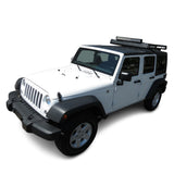 Vanguard Black Powdercoat Roof & Hitch Accessories Roof Racks Roof Rack for 2007-2018 jeep wrangler
