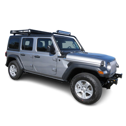 Vanguard Black Powdercoat Roof & Hitch Accessories Roof Racks Roof Rack for 2007-2018 jeep wrangler