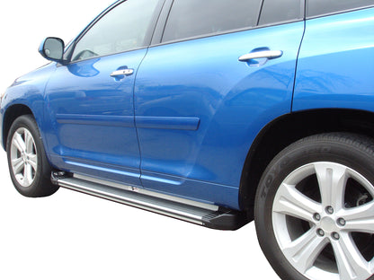 Vanguard Brushed Aluminum Side Steps & Running Boards Running Boards Running Board for 2008-2013 toyota highlander nan