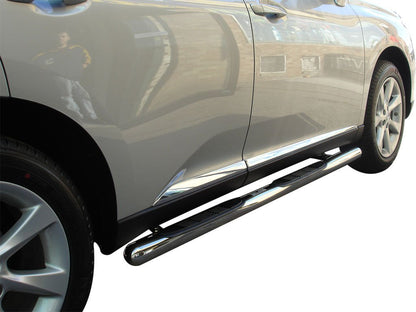 Vanguard Stainless Steel Side Steps & Running Boards Side Steps Running Board for 2010-2015 lexus rx350 nan