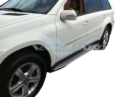 Vanguard Brushed Aluminum Side Steps & Running Boards Running Boards Running Board for 2007-2012 mercedes-benz gl450 nan