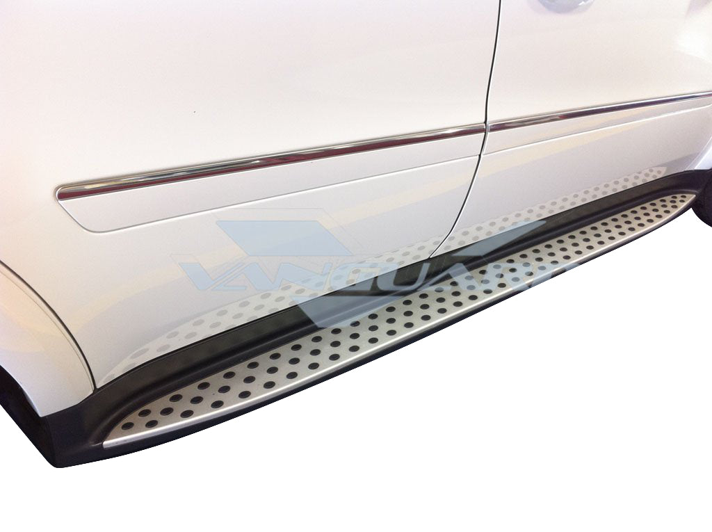 Vanguard Brushed Aluminum Side Steps & Running Boards Running Boards Running Board for 2007-2012 mercedes-benz gl450 nan