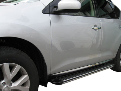 Vanguard Brushed Aluminum Side Steps & Running Boards Running Boards Running Board for 2009-2014 nissan murano nan
