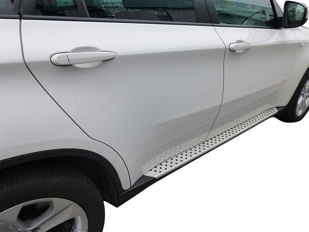 Vanguard Brushed Aluminum Side Steps & Running Boards Running Boards Running Board for 2007-2013 bmw x5 nan