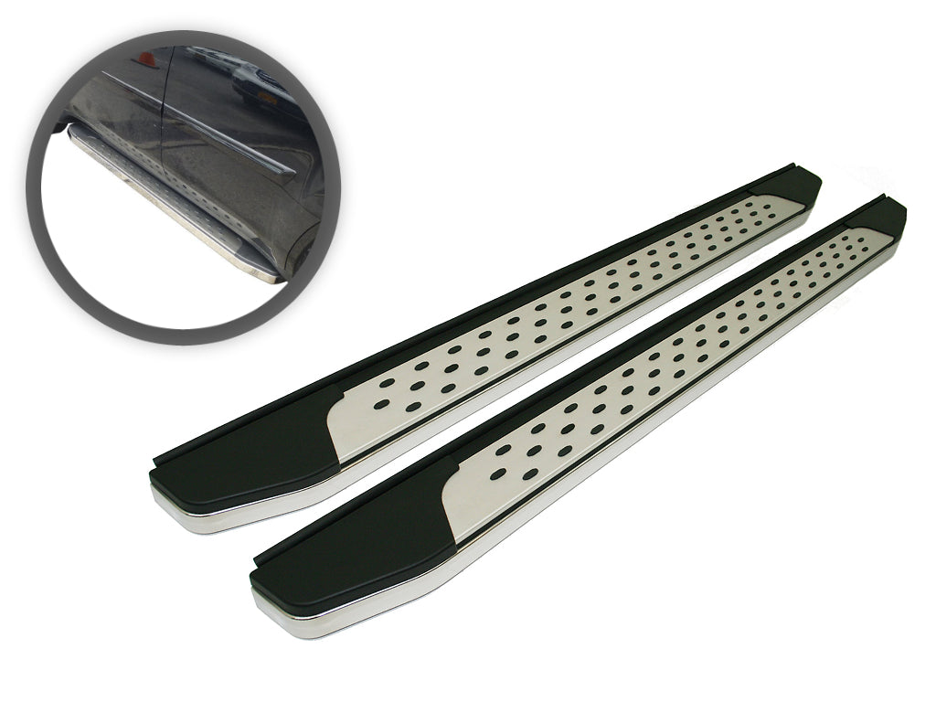 Vanguard Polished Chrome Side Steps & Running Boards Running Boards Running Board for 2013-2024 mazda cx-5 nan