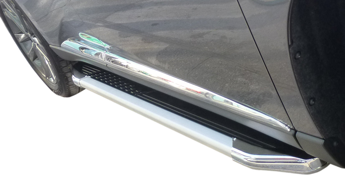 Vanguard Black Side Steps & Running Boards Running Boards Running Board for 2019-2024 toyota rav4 nan