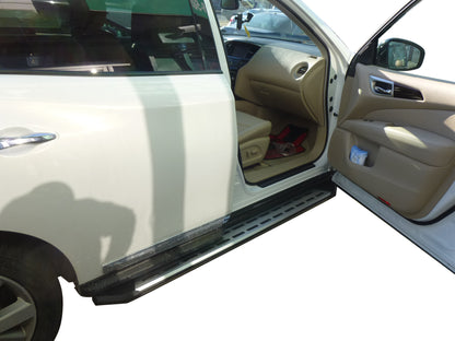 Vanguard Brushed Aluminum Side Steps & Running Boards Running Boards Running Board for 2013-2020 nissan pathfinder nan